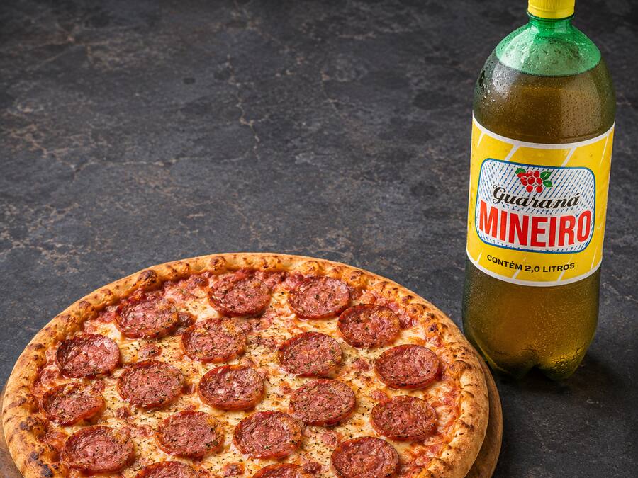 Combo Pizza Grande 35cm + Refrigerante 2l