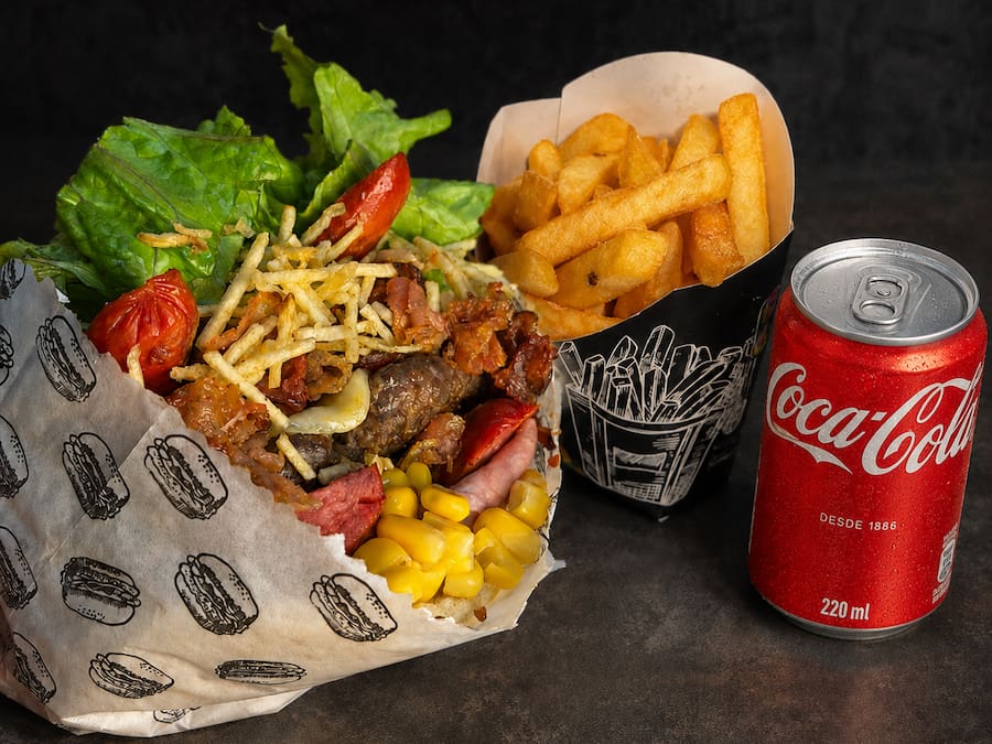 Combo X-Tudo + Batata + Coca