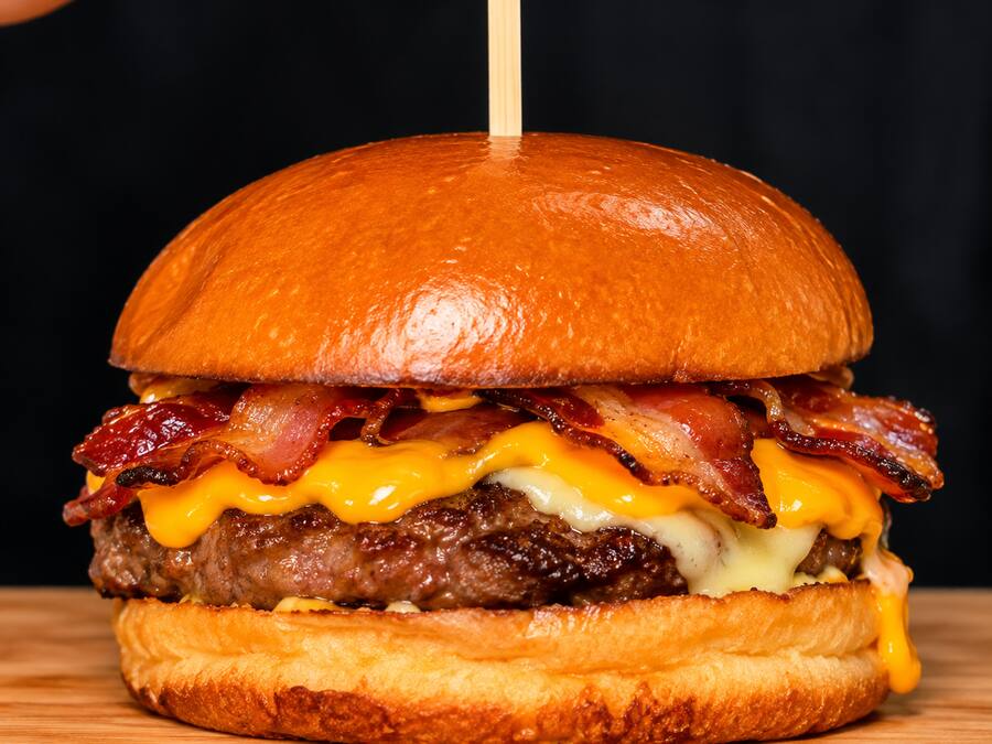 Bacon Fire Burger Artesanal de Costela 180g
