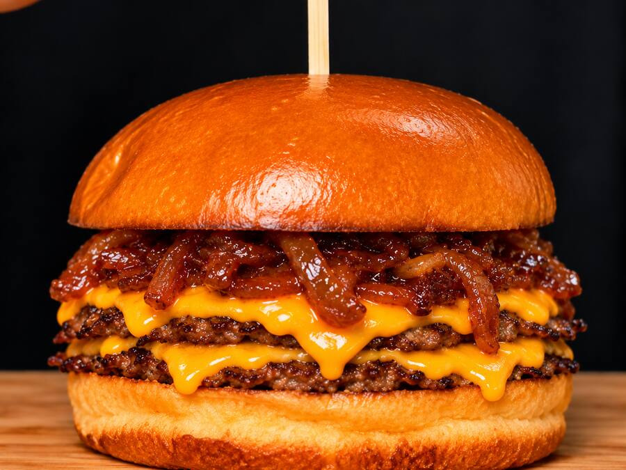 Melt Fire Duplo Smash com Cheddar